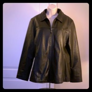 Women’s Wilson leather jacket black XL